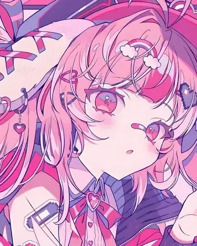 Bộ 80 Ảnh Avatar Anime Màu Hồng Nữ cute cho cô nàng mê vibe ngọt ngào lãng mạn