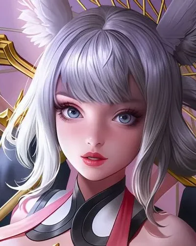 Bộ 50 Ảnh Nền Liliana Cửu Vĩ Hồ với ánh tím ma mị và thần thái vừa ngọt vừa nguy hiểm