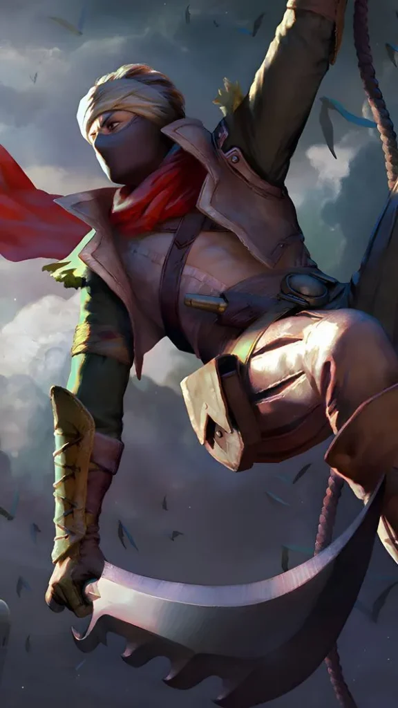 Avatar murad quay lưng lộ đôi cánh, ánh kim phản quang, gương mặt bí ẩn khó đoán