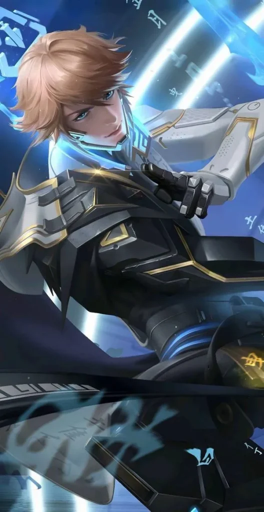 Hình murad đồ thần đao chém dứt khoát, nền sương mỏng, hiệu ứng tàn ảnh kéo dài đầy kịch tính