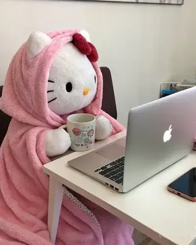 200+ Avatar Hello Kitty Vô Tri với gương mặt không cảm xúc cực kỳ dễ thương