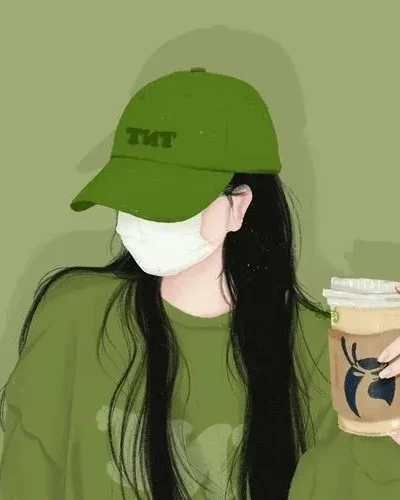 Full 52 Avatar Cartoon Girl Anime Cute Che Mặt cool ngầu lạnh lùng đậm chất cá tính