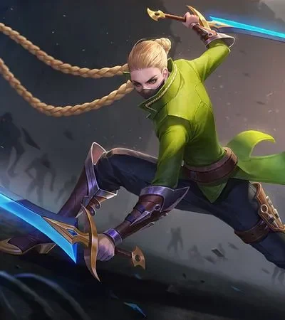 35 Hình Ảnh Airi Liên Quân phong cách kimono Nhật họa tiết rồng nổi bật ánh sáng trăng huyền bí