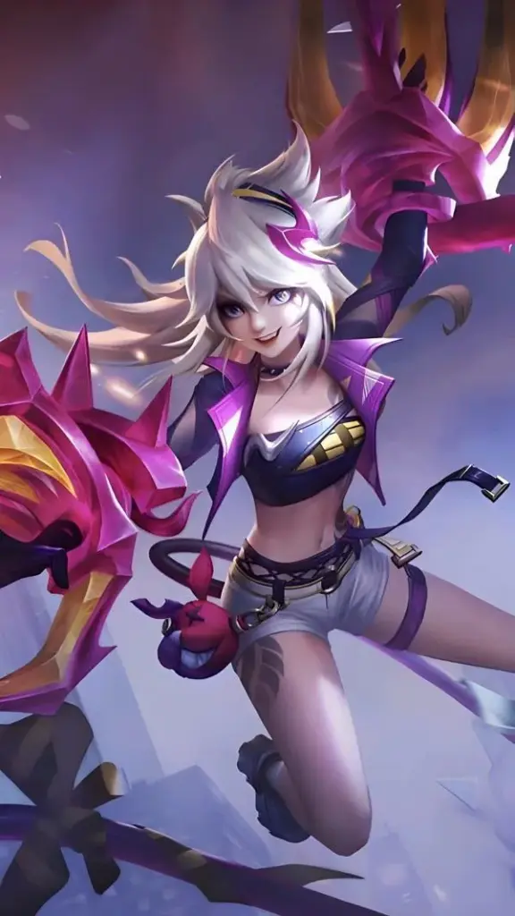 Ảnh nền Aoi trong rừng xanh rừng, vệt lướt cong theo địa hình, cảm giác cơ động rõ