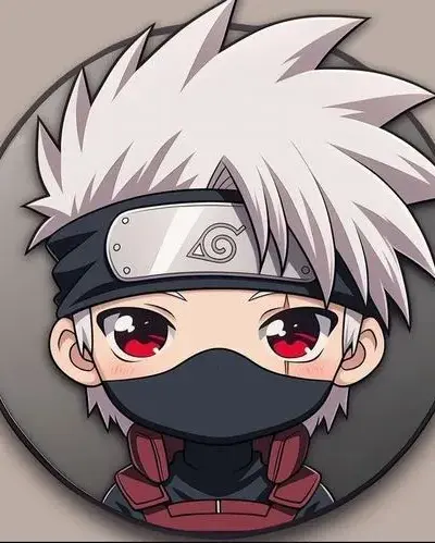 55 Ảnh Kakashi Chibi cute tóc bạc dựng mắt Sharingan đỏ nhìn nhỏ xíu mà vẫn ngầu