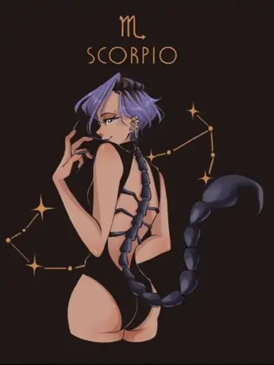 100+ Hình Ảnh Cung Bọ Cạp Nữ Anime Chibi cute với đuôi bọ cạp bí ẩn pha chút ngọt ngào