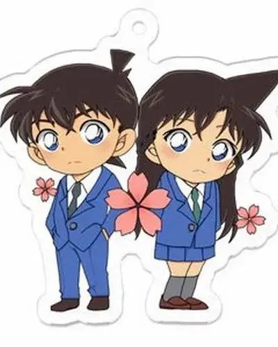 48 Ảnh Ran Mori Chibi cute với nơ xanh và mái tóc nổi bật mắt long lanh dễ thương