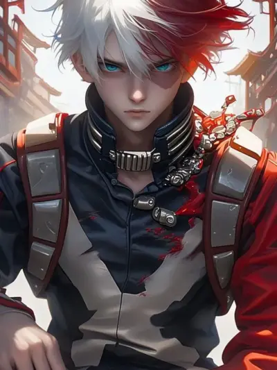 70 Hình ảnh Shoto Todoroki ngầu – Ánh mắt lạnh lùng, tóc hai màu và vết sẹo định mệnh