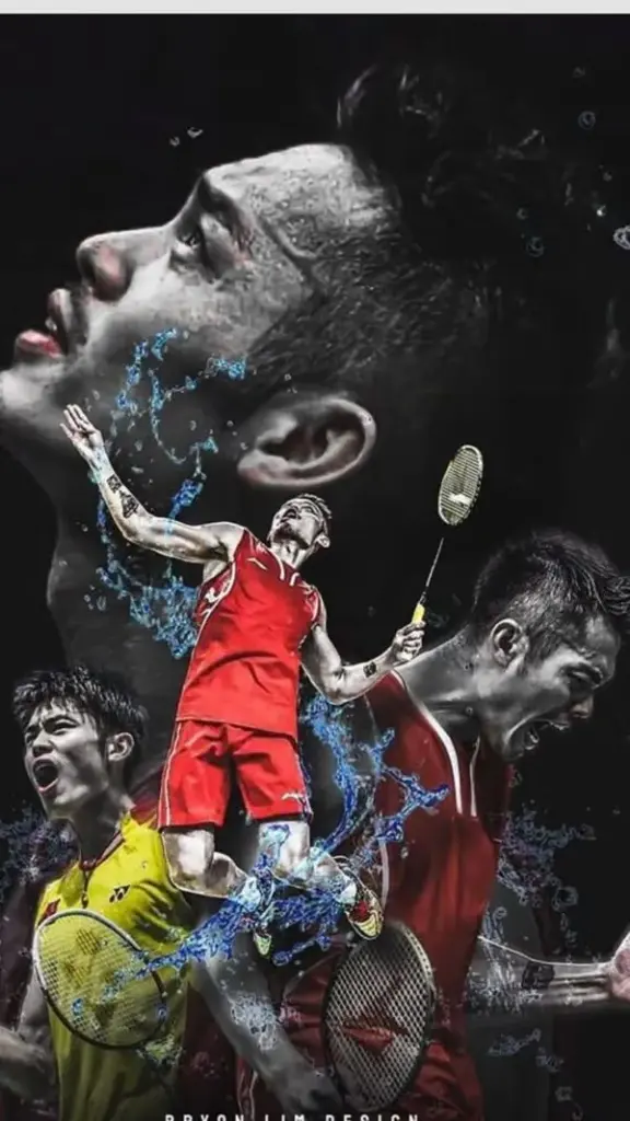 Ảnh bìa bóng đen của vận động viên đang thực hiện cú giao cầu dưới ánh đèn sân sáng rực tạo nên một khung cảnh thi đấu kịch tính và mạnh mẽ.