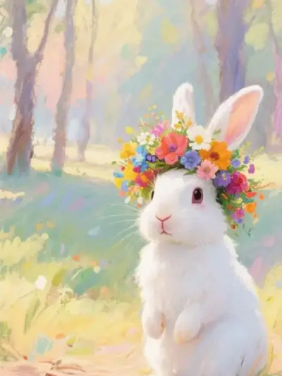 67 Hình Nền Con Thỏ đáng yêu với tai dài mắt tròn đầy ấm áp và thư giãn nhẹ nhàng