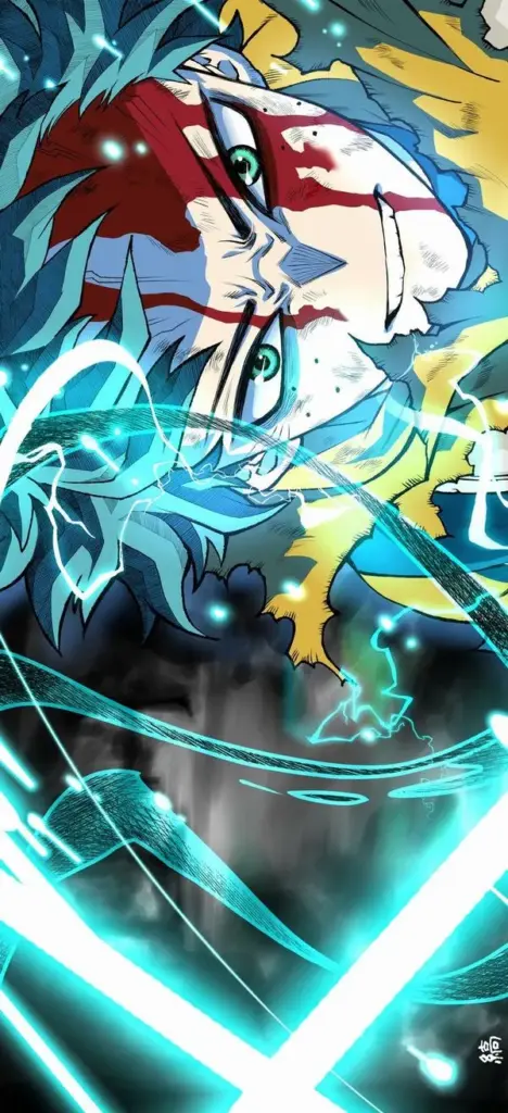 Nhân vật tóc đen nhìn nghiêng, ánh sáng viền mạnh, cảm giác im lặng nhưng sẵn sàng ra tay