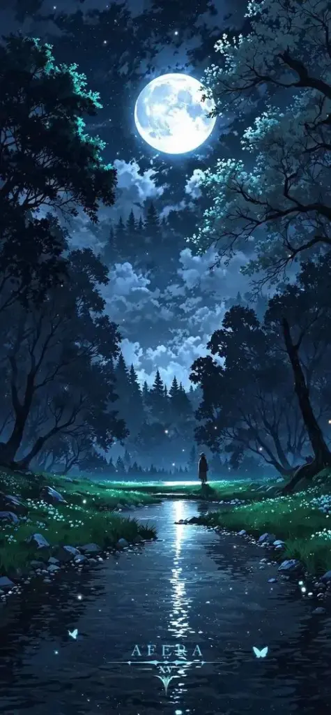 Mặt trời lặn đỏ rực ở cuối con đường đất, cột điện đứng im giữa đồng cỏ và mây cam đậm khiến toàn cảnh giống một buổi chiều quê rất thật