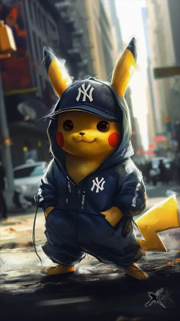 Pikachu tạo tia điện xẹt đúng kiểu pika, biểu cảm tập trung, nền trơn, icon không bị chìm