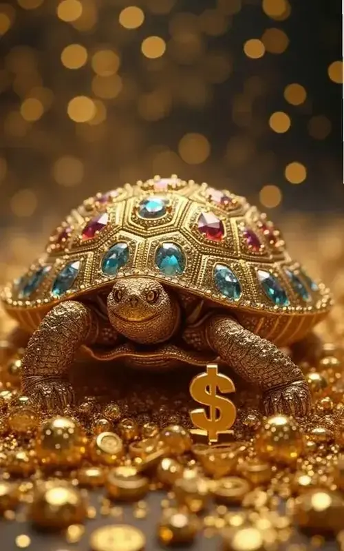 50 Hình Nền Rùa Vàng Rùa Phong Thủy mang vẻ linh thiêng và cảm giác phú quý tài lộc