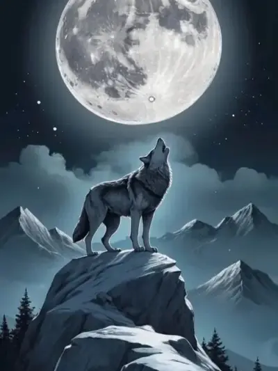 99 Hình Nền Con Sói 4K đẹp dáng vẻ cô độc lạnh lùng và biểu tượng bản lĩnh hoang dã