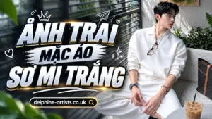 Full bộ 55 Ảnh Trai Mặc Áo Sơ Mi Trắng nam giới trẻ phom rộng dùng tham khảo tạo dáng chân dung